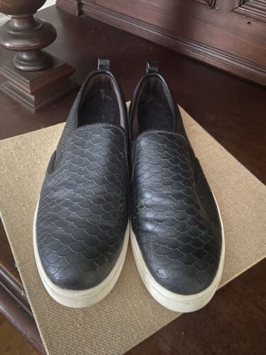 Men's ALDO Slip On Shoe Size 11 Black Loafer Casual Expansion Sides | eBay