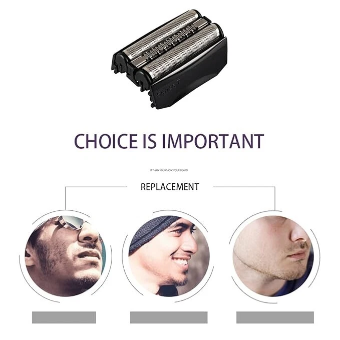 Braun 9000 Series 7 Replacement Foil & Cutter Electric Shavers Head 70B Razors Braun 9000 Series 7 Replacement Foil & Cutter Electric Shavers Head 70B Razors