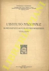 ACAMPORA Francesco - L'Istituto Nazionale di Previdenza e Mutualità fra i Magis