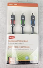 Staples Component Video Cable 6 ft. Brand New