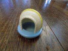 Vtg HTF Fisher Price 1987 Smooshees - Itty Bitty Kitty Cat Basket House Toy