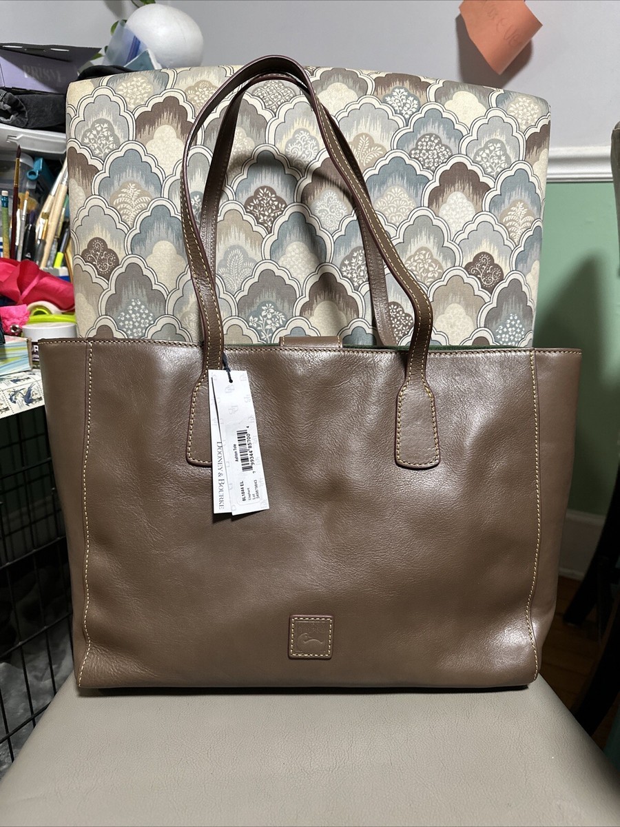 Dooney Bourke Florentine Leather Ashton Tote Elephant