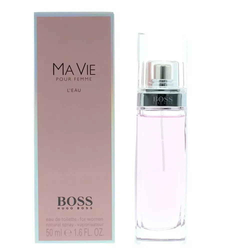 Hugo Boss Ma Vie Pour Femme L'Eau 50ml Eau De Toilette EDT Spray Women's - New