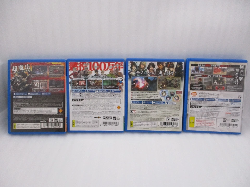 PS VITA GOD EATER 2 TOUKIDEN SOUL SACRIFICE & FREEDOM WARS 4Games Japan import - Image 2 of 4