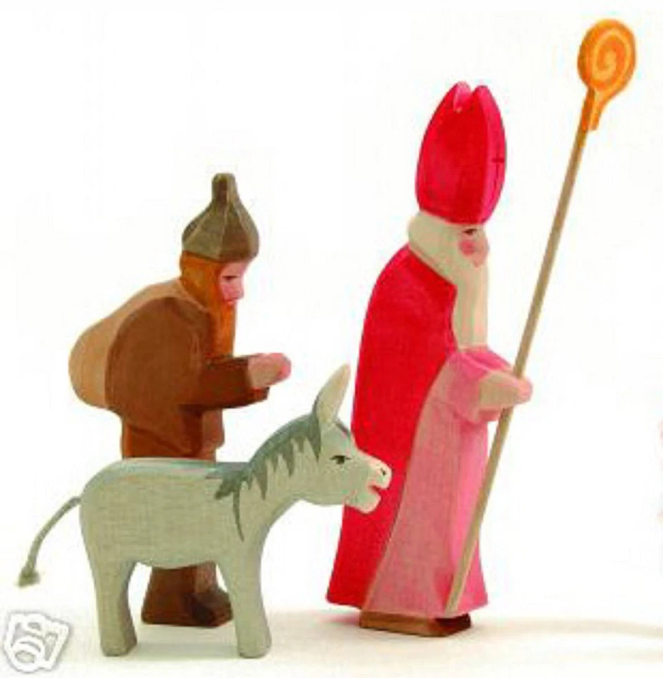 Ostheimer St. Nikolaus I + II + Esel AUSWAHL St. Nicholas + Donkey Ane  Waldorf - Bild 2 von 2