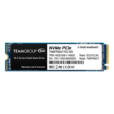 1 TB Team Gruppe MP33 M.2 PCI Express 3.0 3D NAND NVMe SSD