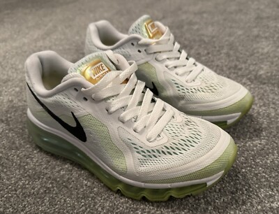 womens nike air max lime green