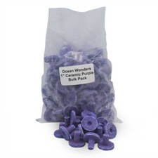 NextGen Ceramic Coral Frag Plugs 1" CORALLINE PURPLE 100 pc - Oceans Wonders