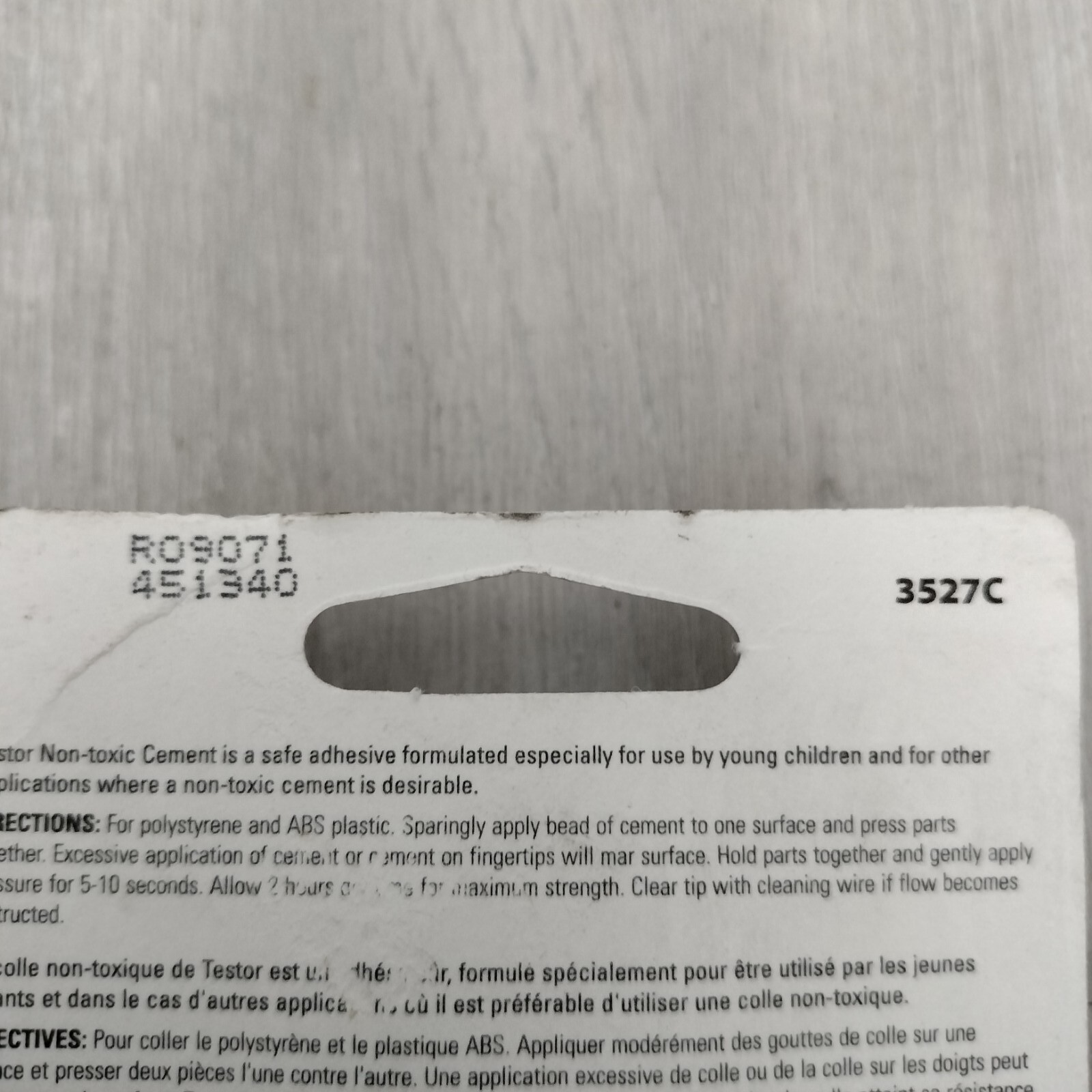 Testors Non Toxic Loquid Cement Precision Applicator Plastic Models 1oz