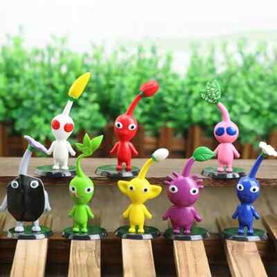 pikmin3 Pikmins Figurines Figure Set Toy Rock Pikmins Oatchi Blue