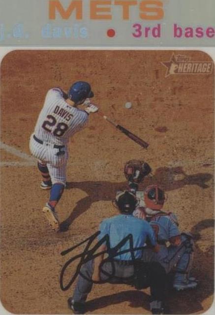 2020 Topps Heritage - J.D. Davis #THC-445 - 1 of 1