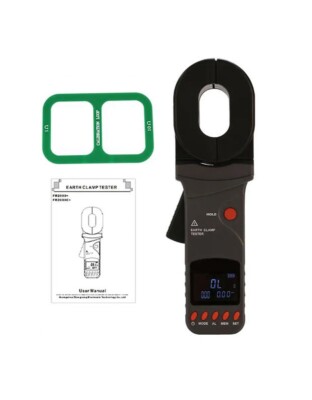Multifunction Ground Earth Resistance Tester Meter With Current Range 0.00mA-20A