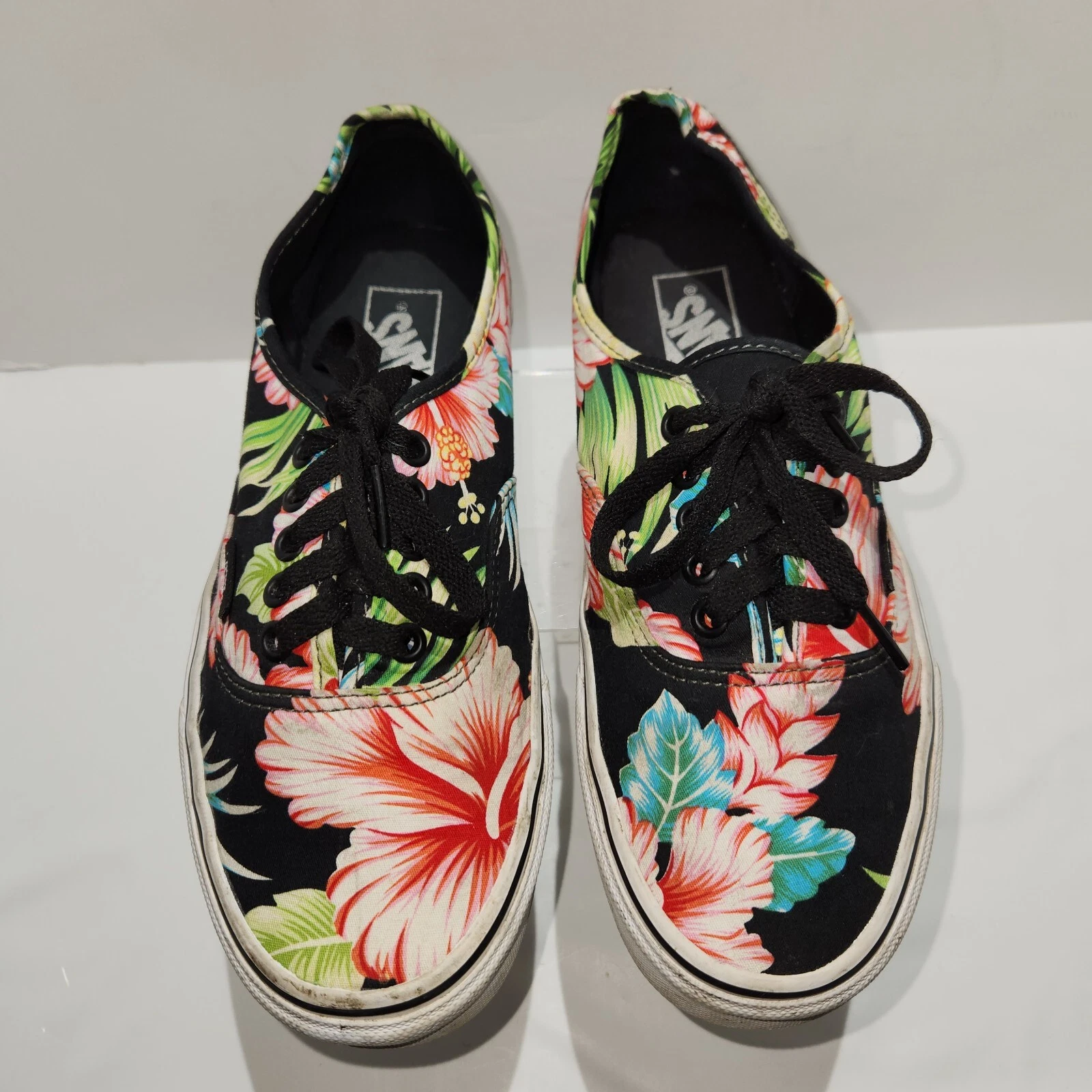 Scarpe stringate VANS autentiche hawaiane floreali 500714 uomo taglia 7 donna 8 5
