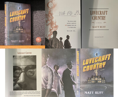 LOVECRAFT COUNTRY Matt Ruff 2022 SIGNED ltd Subterranean Press horror suspense!!