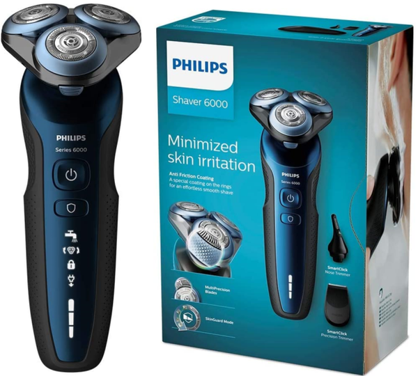 Philips Series 6000 S6650/48 Wet and Dry Men’s Electric Shaver for sale