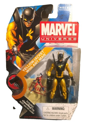 FOIL YELLOWJACKET, HEARTLESS MARAUDER X4 Marvel Super Heroes MSH