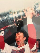 NHL Detroit Red Wing Viacheslav Fetisov Authentic Autographed 8x10 Photo (COA)