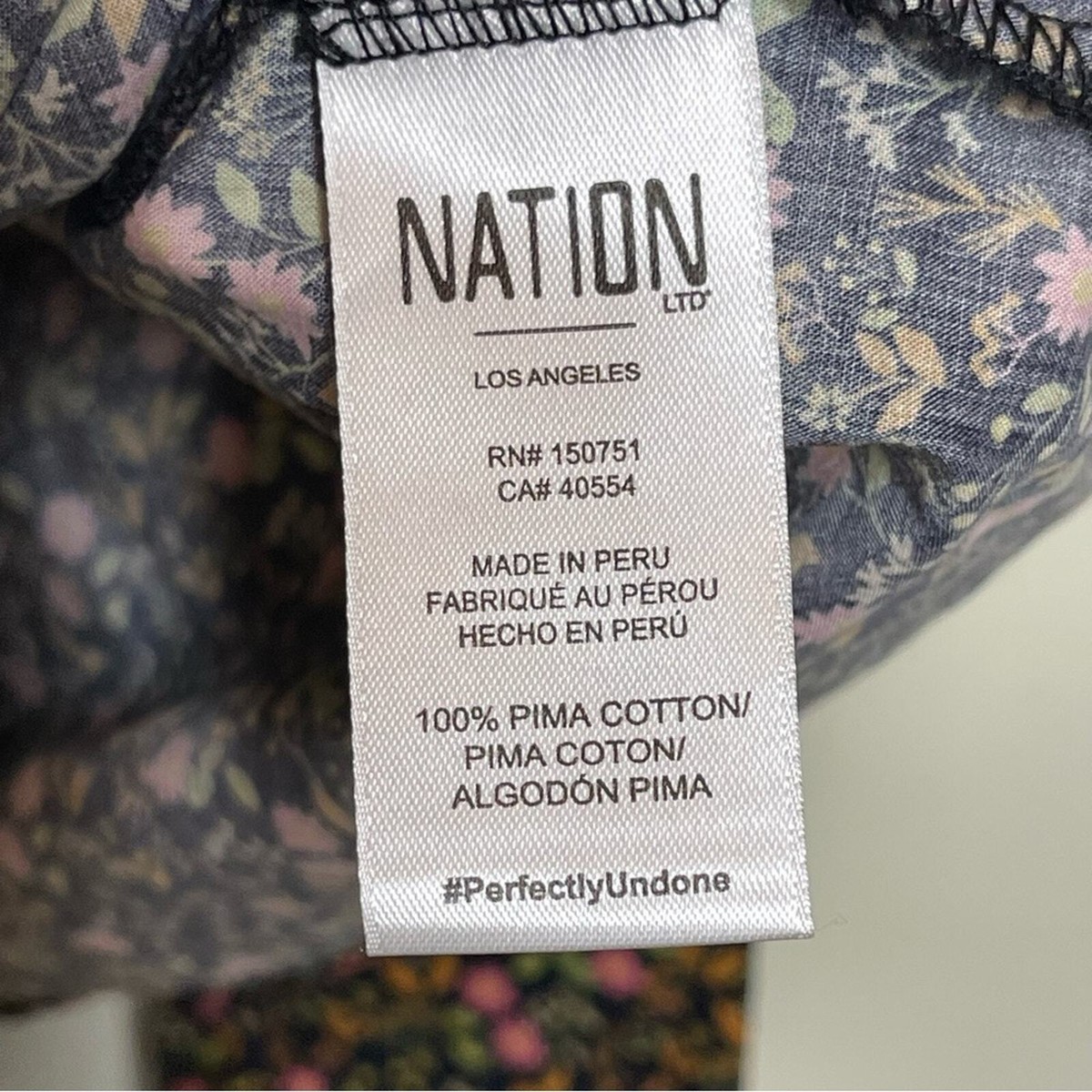 Nation LTD Paisley Pintuck Crop Button Front Blouse Shirt sz S | eBay