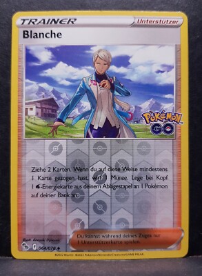 Karten Zur Auswahl: Pokémon GO Reverse Holo Pokemon Karte Deutsch Near Mint