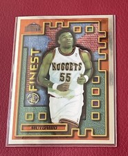 1995-96 Topps Finest Mystery #M42 Dikembe Mutombo Denver Nuggets basketball NM