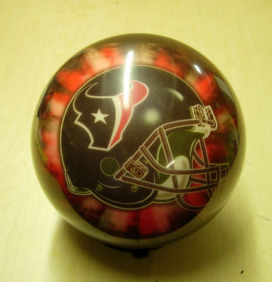 bowling ball football helmet NFL Philadelphia Eagles Ball-10 lbs colorful image that is pressed and heat sealed into the ball NFL Helmet Swirl Arizona Cardinals