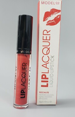 MODEL Co Socialite Lip Lacquer Liquid Lipstick  Net 0.10 oz.