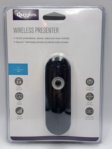 TARGUS WIRELESS PRESENTER LASER Pointer presentation pointer remote PC MAC - Picture 4 of 24