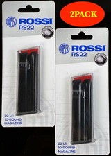 Rossi Rs22 22 Lr 10 Rd Blued Magazine For Semi-auto Rifle 2 Pack - 358000100 Rossi Rs22 22 Lr 10 Rd Blued Magazine For Semi-auto Rifle 2 Pack - 358000100