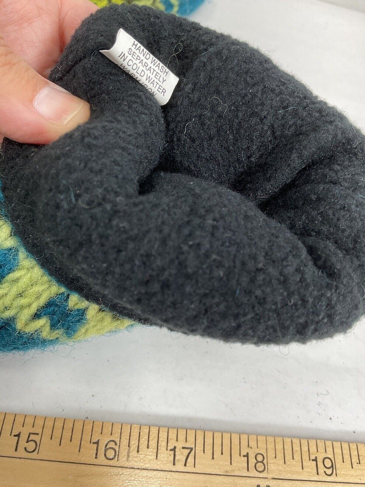 Convertible Wool Mittens Gloves Fleece Lining Han… - image 10