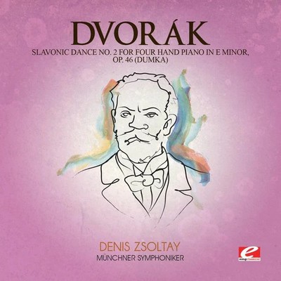 Dvorak - Slavonic Dance 2 Four Hand Piano E Min 46 (dumka) - Music CD