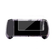 Impact Resistant Tempered Glass Screen Cover For RG557 Game Console None Bubble