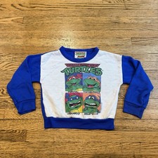 VTG Teenage Mutant Ninja Turtles Sweatshirt 1990 Baby Size 12M 18M Crewneck 90s