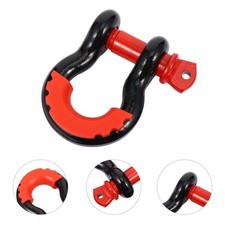 D-Ring Shackle Steel Clevis Shackles for Off-Road Towing Vehicle Recovery