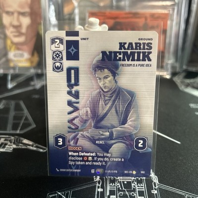 Karis Nemik (R) 1062 Prestige Secrets Of Power Star Wars Unlimited