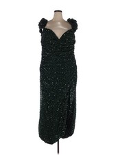 NWT JVN by Jovani Women Black Cocktail Dress 26W