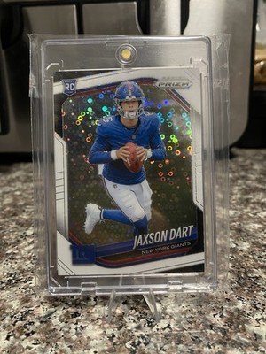 2024 Panini Prizm Draft Picks Jaxson Dart #147 White Sparkle (RC) CHASE PACK!