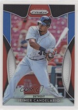 2019 Panini Prizm Tier II Red White & Blue Prizm Jeimer Candelario #117 jd9