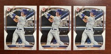 (3) Max Clark 1st 2023 Bowman Draft Prospects #BD-76 Detroit Tigers