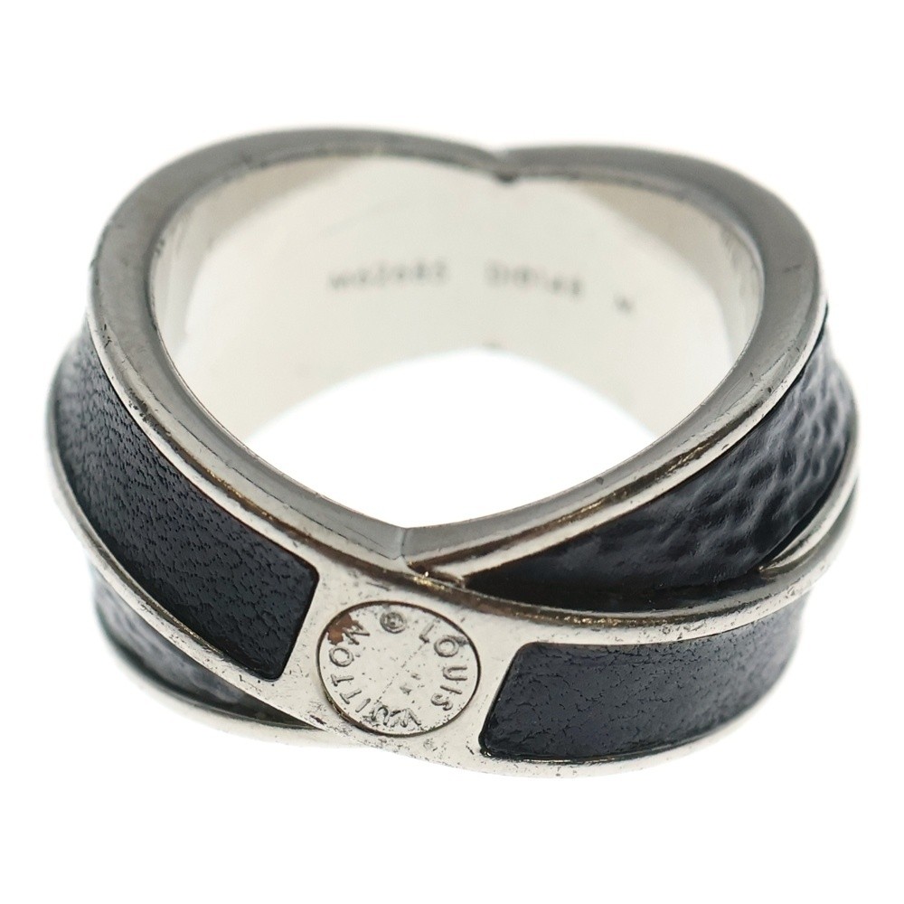 Louis Vuitton ENTRELACS MONOGRAM ECLIPSE Ring Sil… - image 1