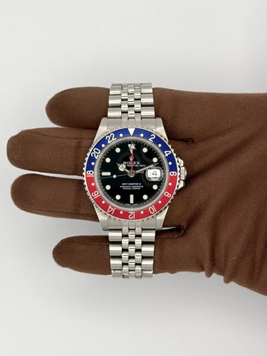 2007 Rolex GMT-Master II Pepsi 40mm Stainless Steel 16710