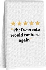 Funny Chefs Kitchen Towels - Chef Gifts, Funny Grilling Cooking Dish Towels