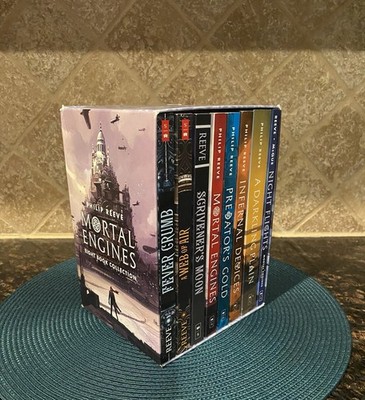 Mortal Engines 8 Book Set Complete Collection by Philip Reeve Paperback