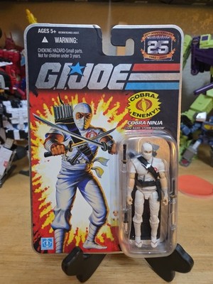 Hasbro G.I. Joe 25th Anniversary Cobra Ninja Storm Shadow New/MOC