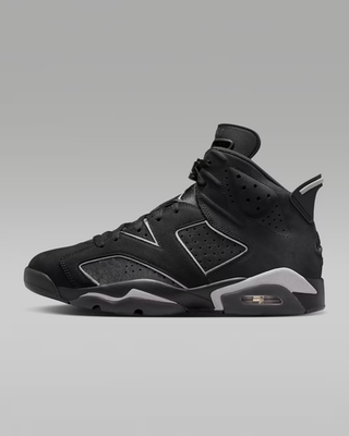 シューズ(男性用) NIKE AIR JORDAN 6 RETRO Black 27cm Nike Air Jordan 6 Retro Cap and Gown Black IR2266-010 Men's Shoes