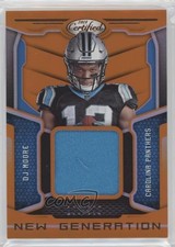 2018 Certified New Generation Jerseys Mirror Orange 162/399 DJ Moore #27 i6j