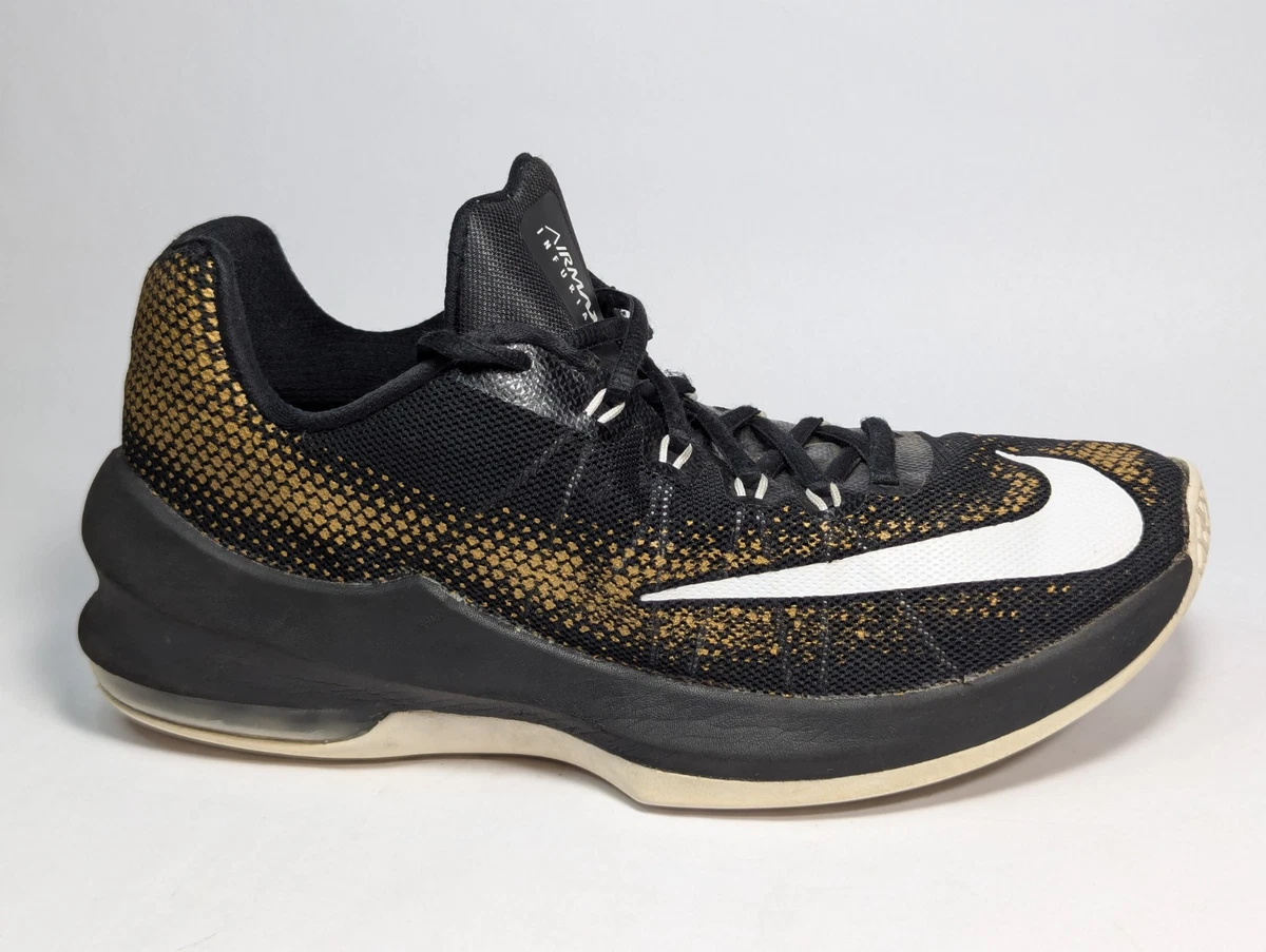 Nike Air Max Infuriate 3 Low Black Metallic Gold for Sale