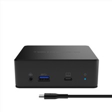BELKIN USB-C DUAL DISPLAY DOCK STATION BLACK NEW OPEN BOX