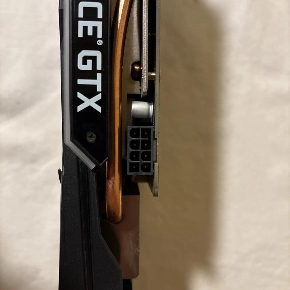 PNY NVIDIA GeForce GTX 1660 Ti Dual Fan 6GB GDDR6 Graphics Card USED - Image 3 of 4