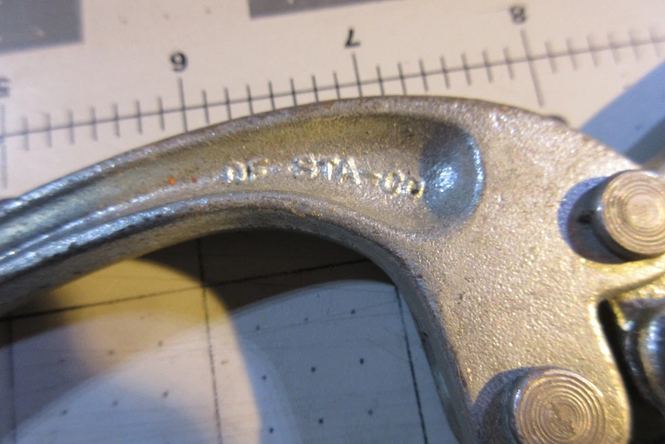 Abrazadera, DE-STA-CO 9" longitud total, juego de 2 propiedad anterior, bloqueo Foto 3 de 4