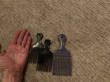 vintage Goody hair picks combs .
